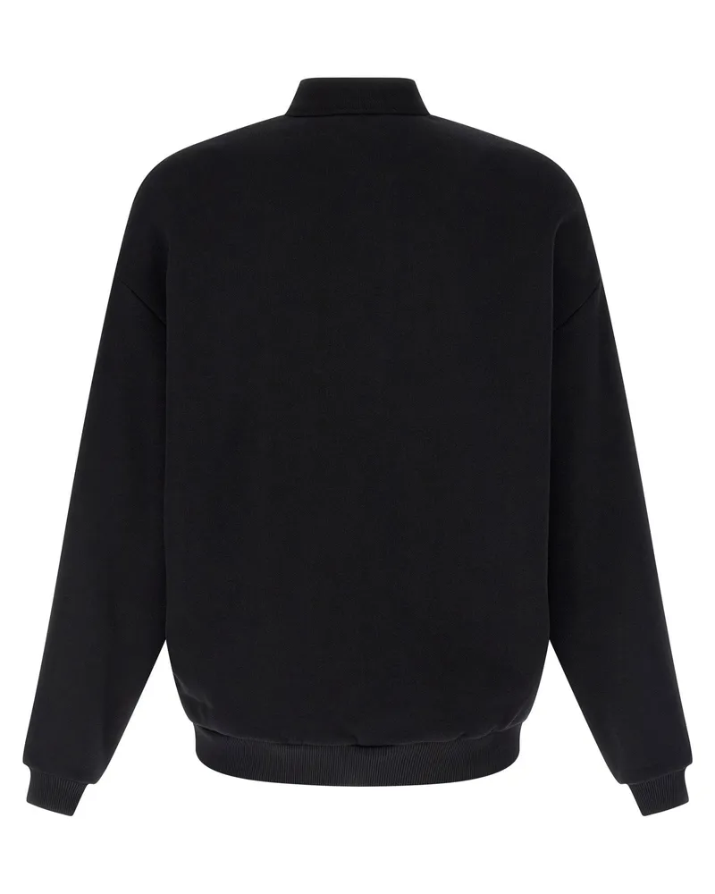 AUTRY College Polo Shirt — Black Black