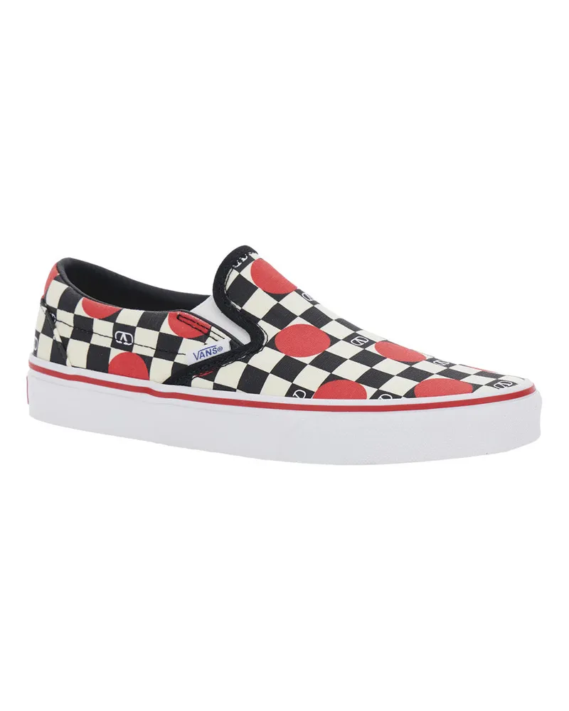 Valentino Garavani Women's Low Top Sneaker, Multicolour Cotton Trainers Multicolor