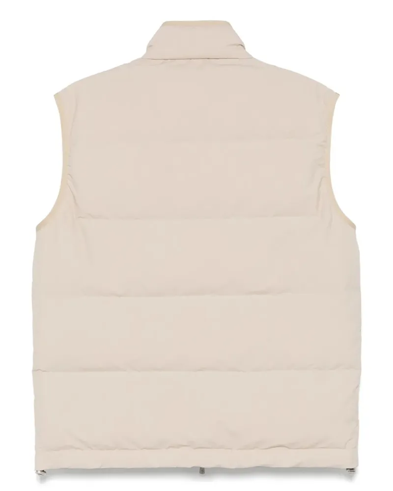 Eleventy Women's Padded Gilet Ss25 M Beige