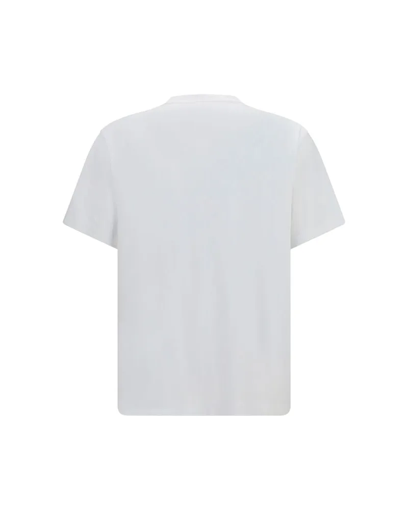 Prada Men's White Cotton T-Shirt White