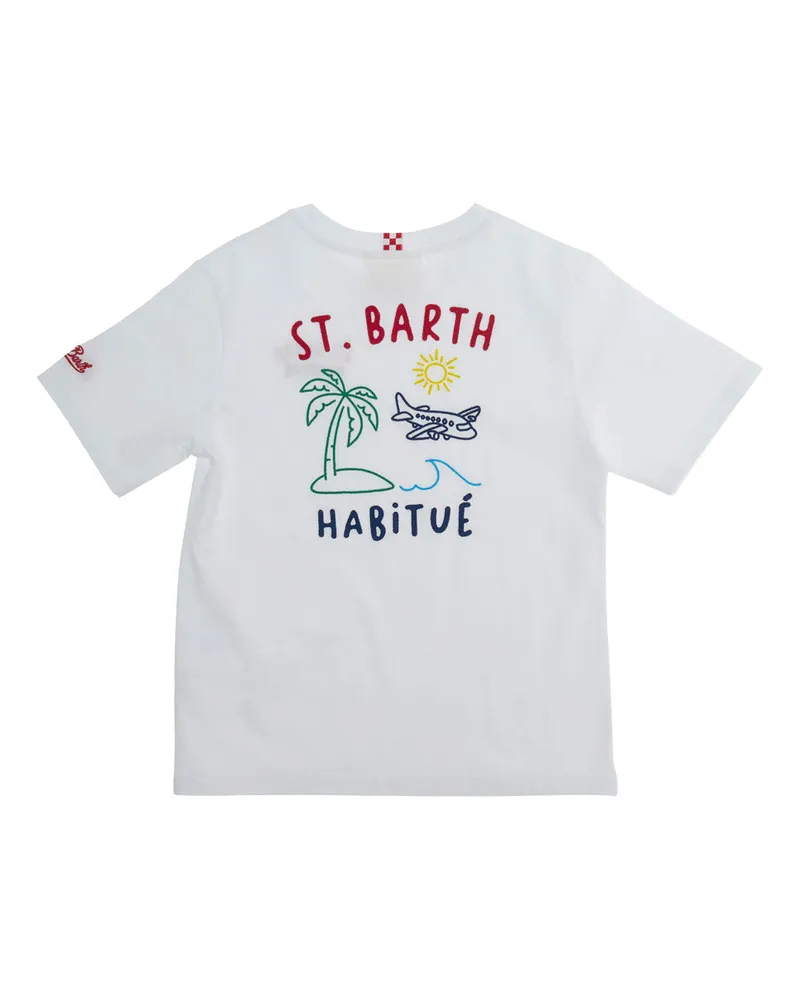 MC2 Saint Barth Portland Jr T-Shirt — White White