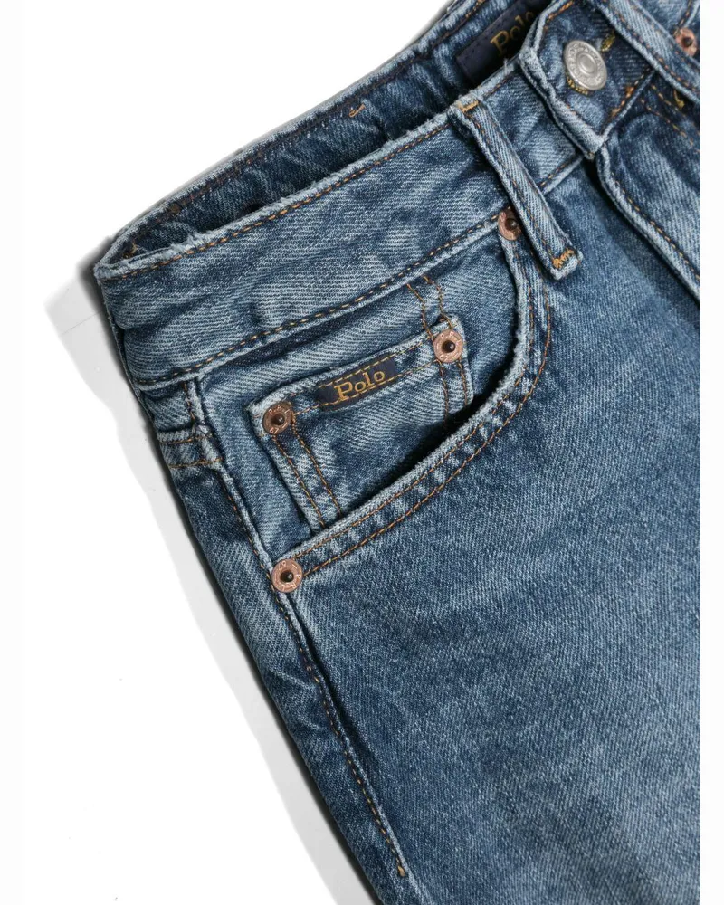 Ralph Lauren Boys' Kids Jeans Blue Cotton; Elastane Blue