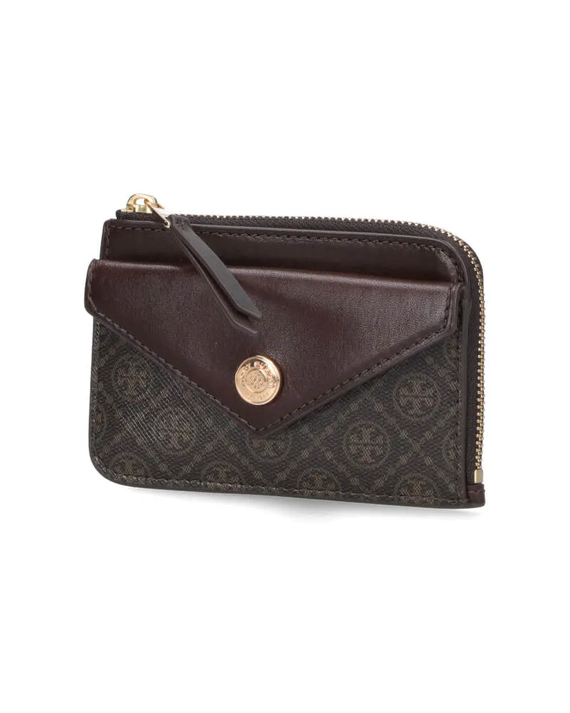 Tory Burch Women's Wallets Brown Body: Cotton Brown