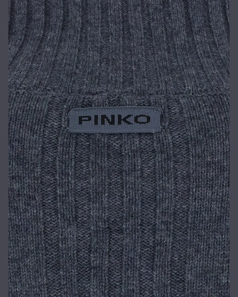 Pinko Wool and Cashmere Blend Sweater — Gray Gray