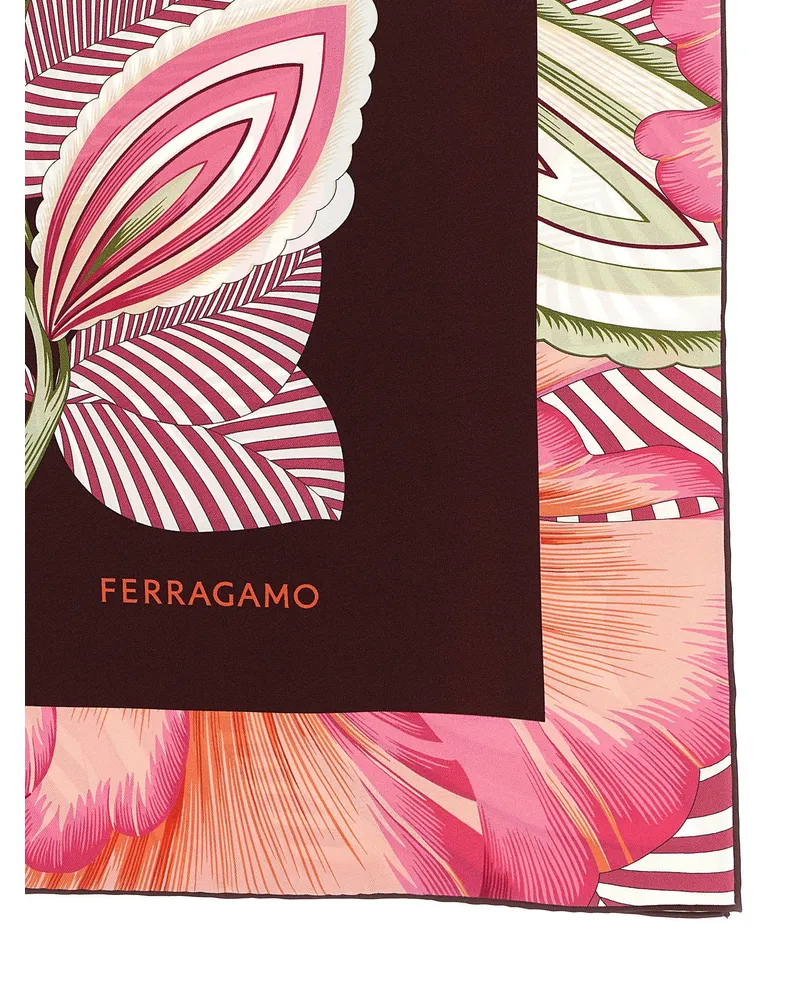 Ferragamo Brezza Scarf — Pink Pink