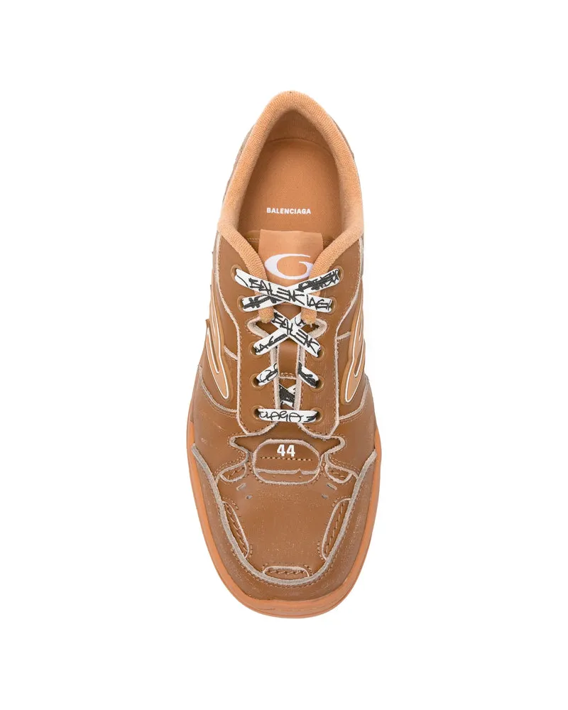 Balenciaga Circuit Sneaker — Brown Brown