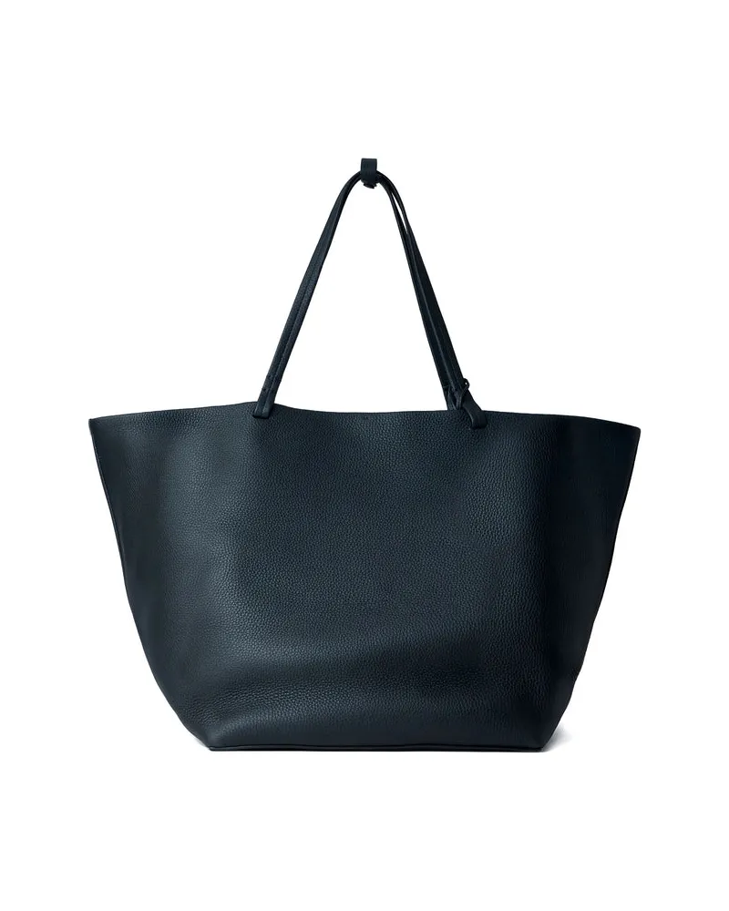 The Row Blans Tote Bag — Black Black