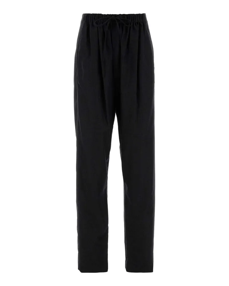 Christophe Lemaire Cashmere-Nylon Blend Trousers — Gray Gray