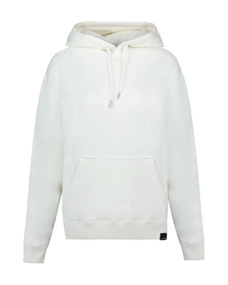Courrèges Women's Cotton Oversized Hoodie White Hoodies White