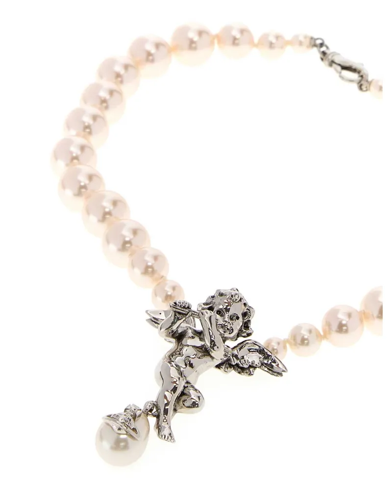 Vivienne Westwood Putti Necklace — Beige Beige