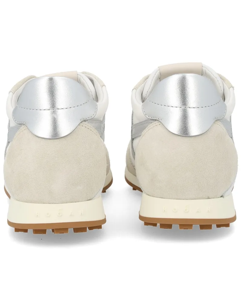 Hogan Breathable Mesh Polyamide Sneaker — Multicolor Multicolor