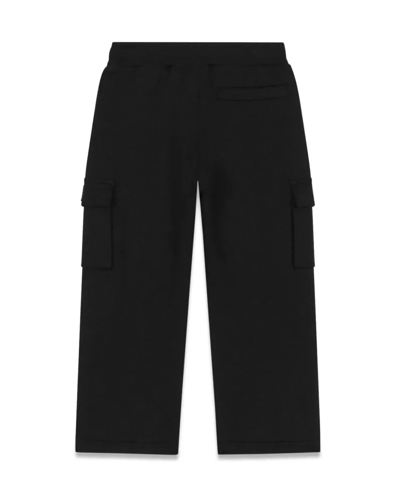 Dolce & Gabbana Wool Blend Trousers — Black Black