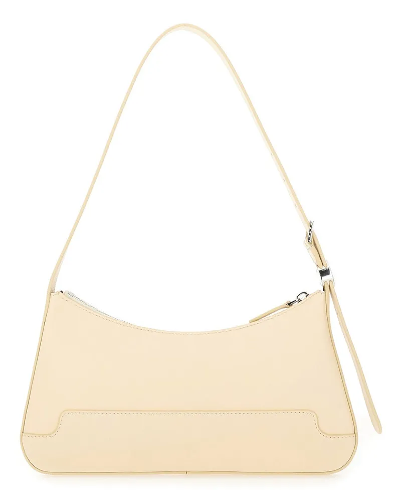 Marni Women's Leather Shoulder Bag Beige Calf Beige
