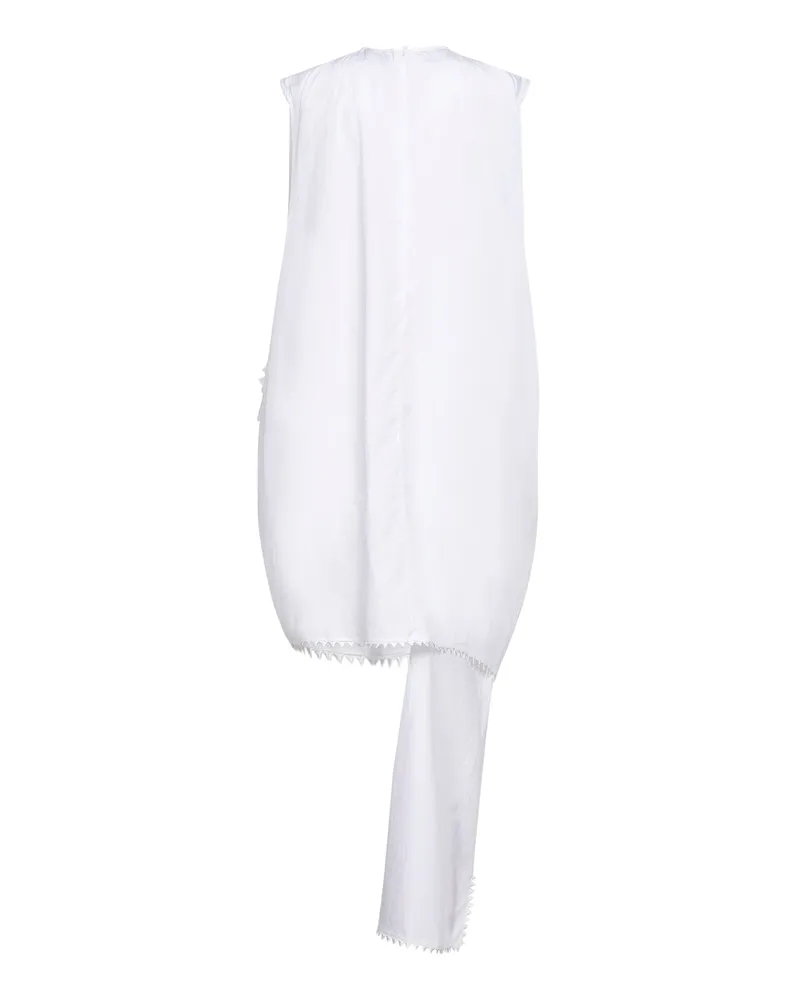 Jacquemus Women's Mini Dress The Traversin White Cotton White