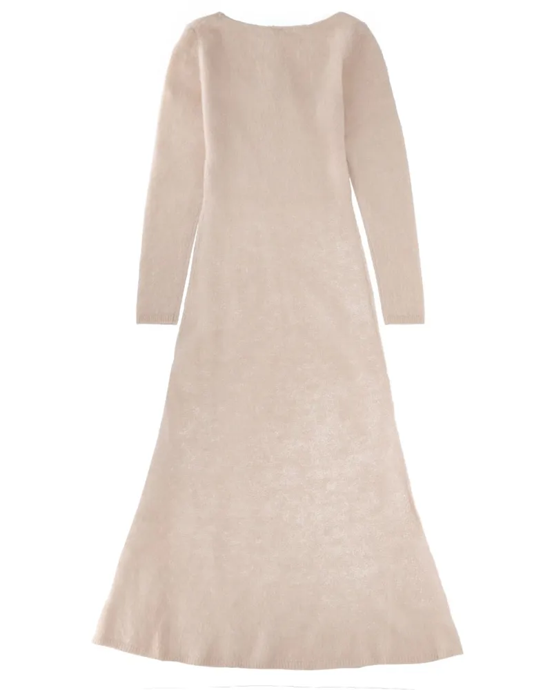 The Garment Mohair Dress — Ivory Ivory