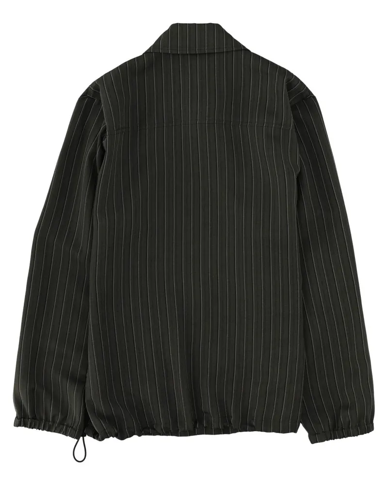 Dries van Noten Fluid Viscose Jacket — Green Green