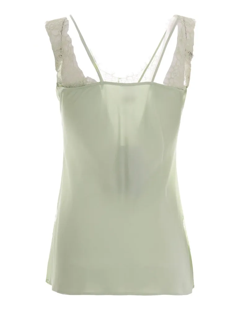 Pinko Women's Top Lydia Pizzo Celadon Tops Green