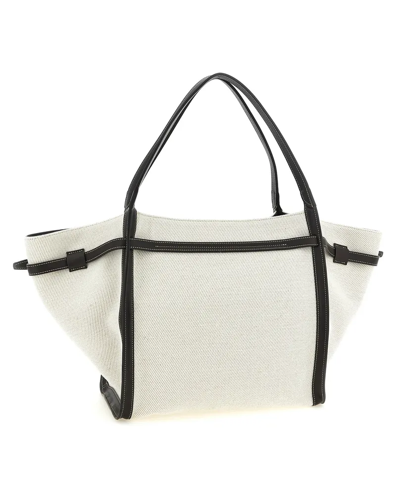 TOD'S Tim Shoulder Bag — Cream Cream