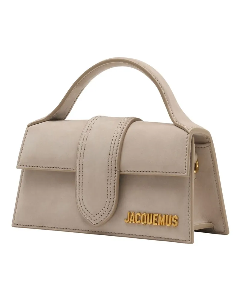 Jacquemus Women's Top Handle Bag Beige Leather Beige