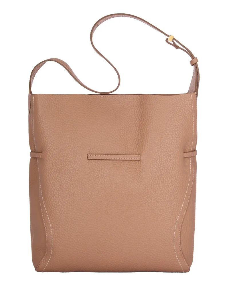 Gianni Chiarini Women's Bucket Bag Sienna Clay Shoulder Beige