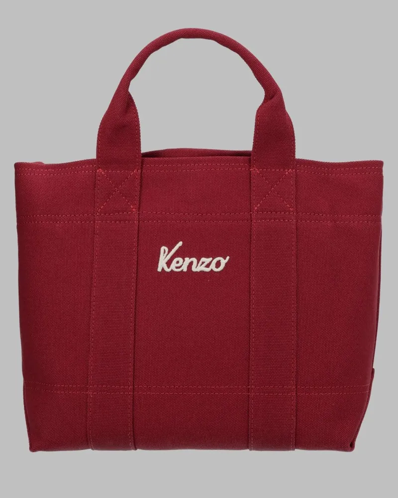 Kenzo Tote Bag — Bordeaux Bordeaux