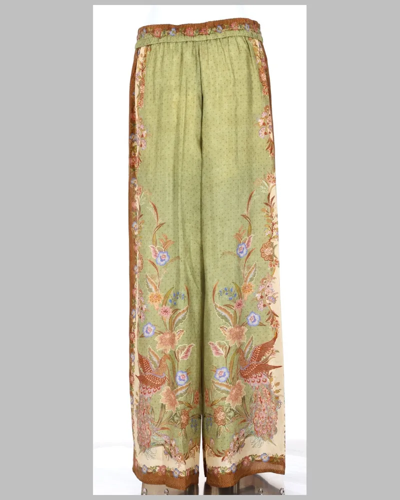 Zimmermann Indra Trousers — Green Green