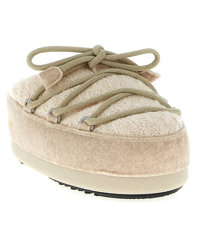 Moon Boot EVX Slipper — Beige Beige