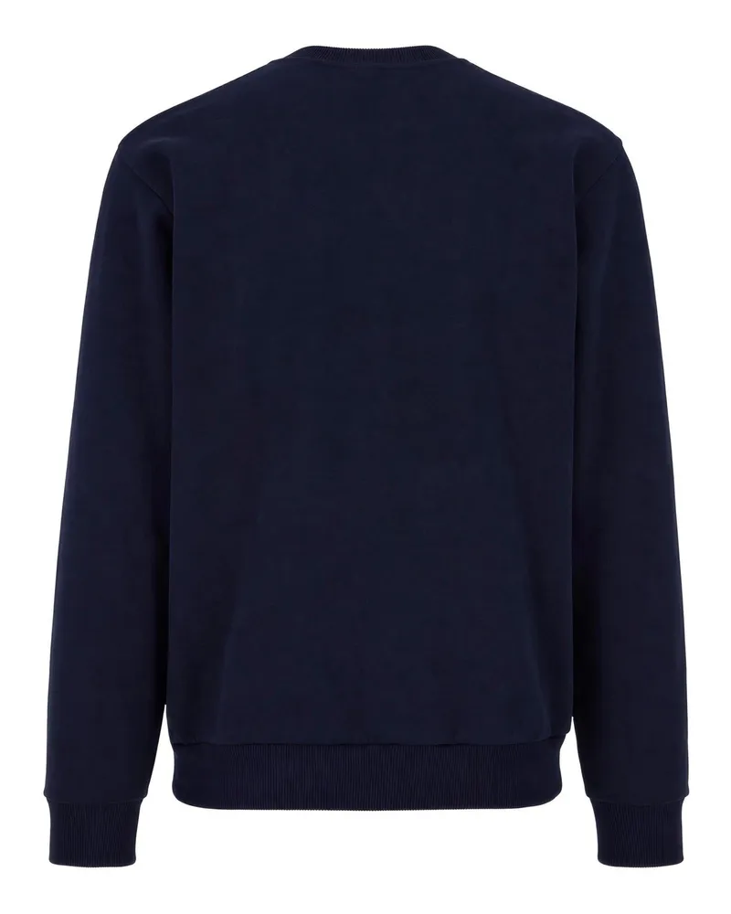 Lacoste Men Sweatshirt Classic Navy Blue Cotton Sweatshirts Sweater Navy