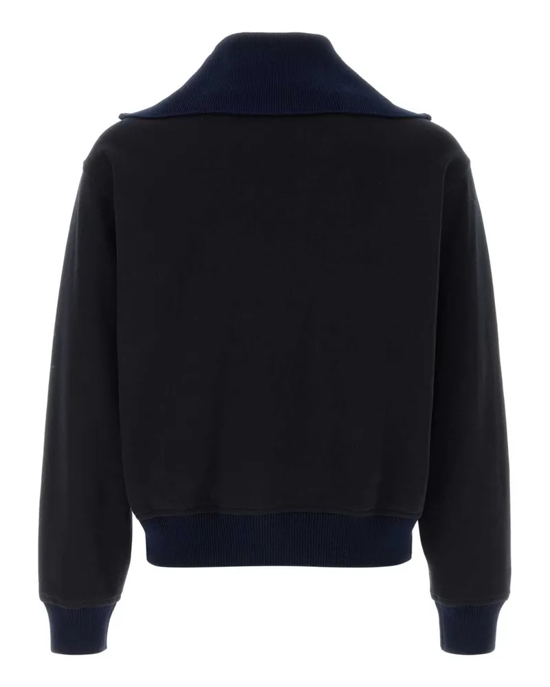 Jil Sander J22gu0146j20245 401 Navy Cotone Maglie Sweater Black