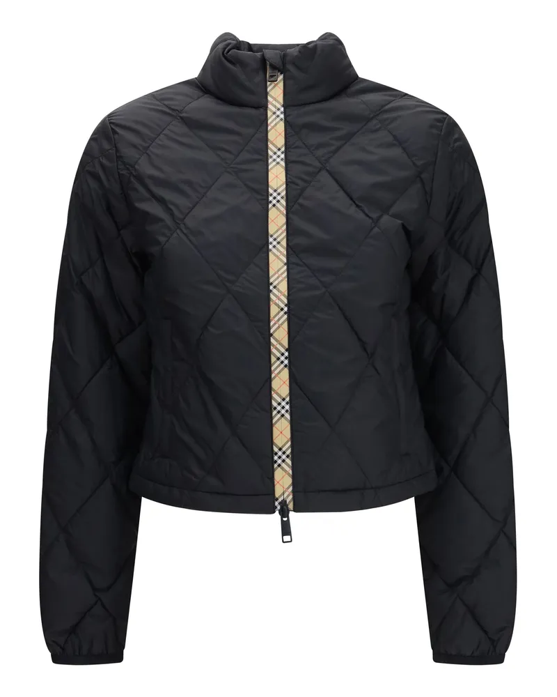 Burberry Women's Quilted Nylon Jacket Bramford Black Polyamide Puffer Black