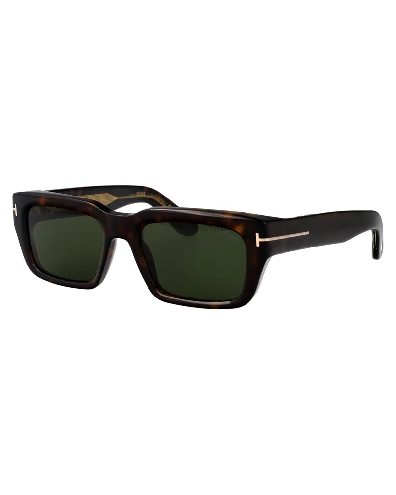 Tom Ford FT1203 Havana Acetate Sunglasses — Brown Brown