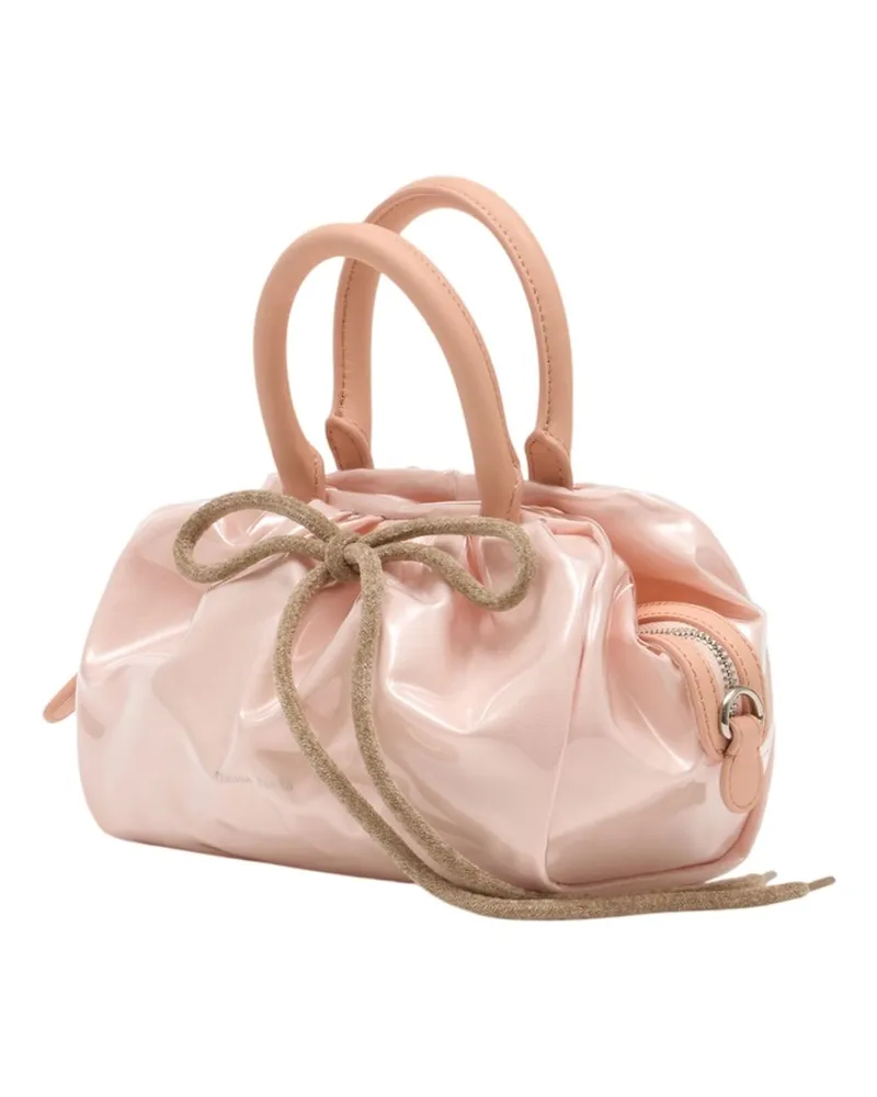Simone Rocha Women's Mini Gathered Top Handle Bag -  Synthetic Pink Handbags-Purses Pink