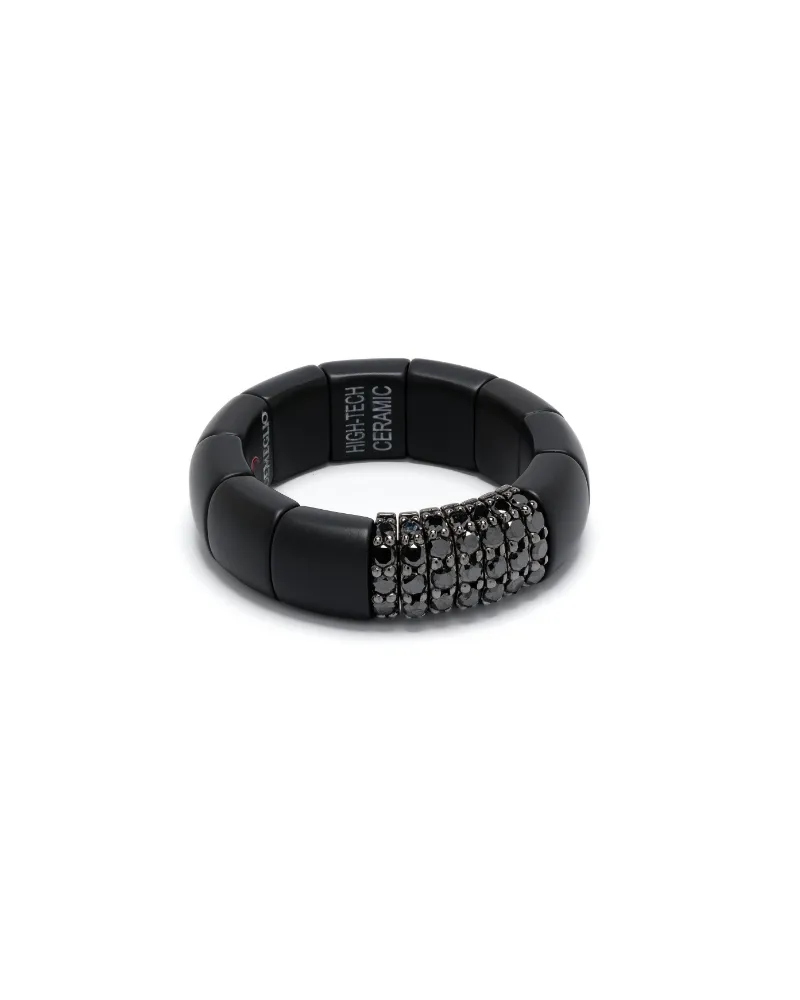 Roberto Demeglio Women's 18kt White Gold Diamond Ring Continuity 