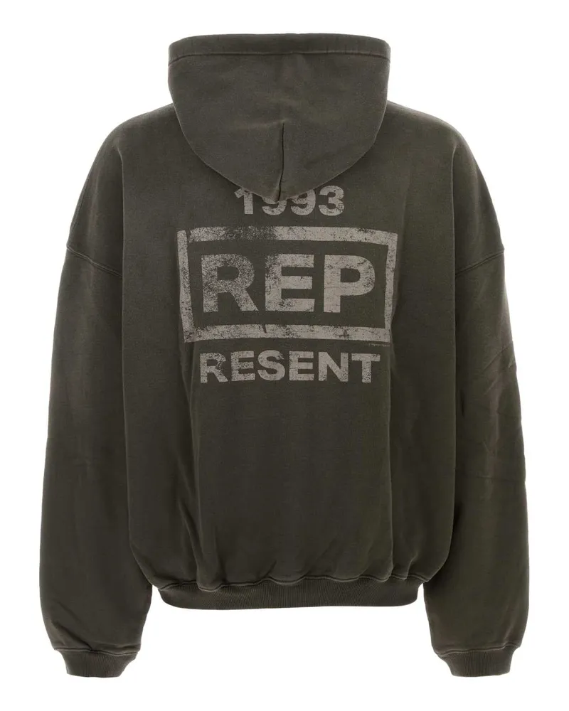 REPRESENT Resent Hoodie — Gray Gray