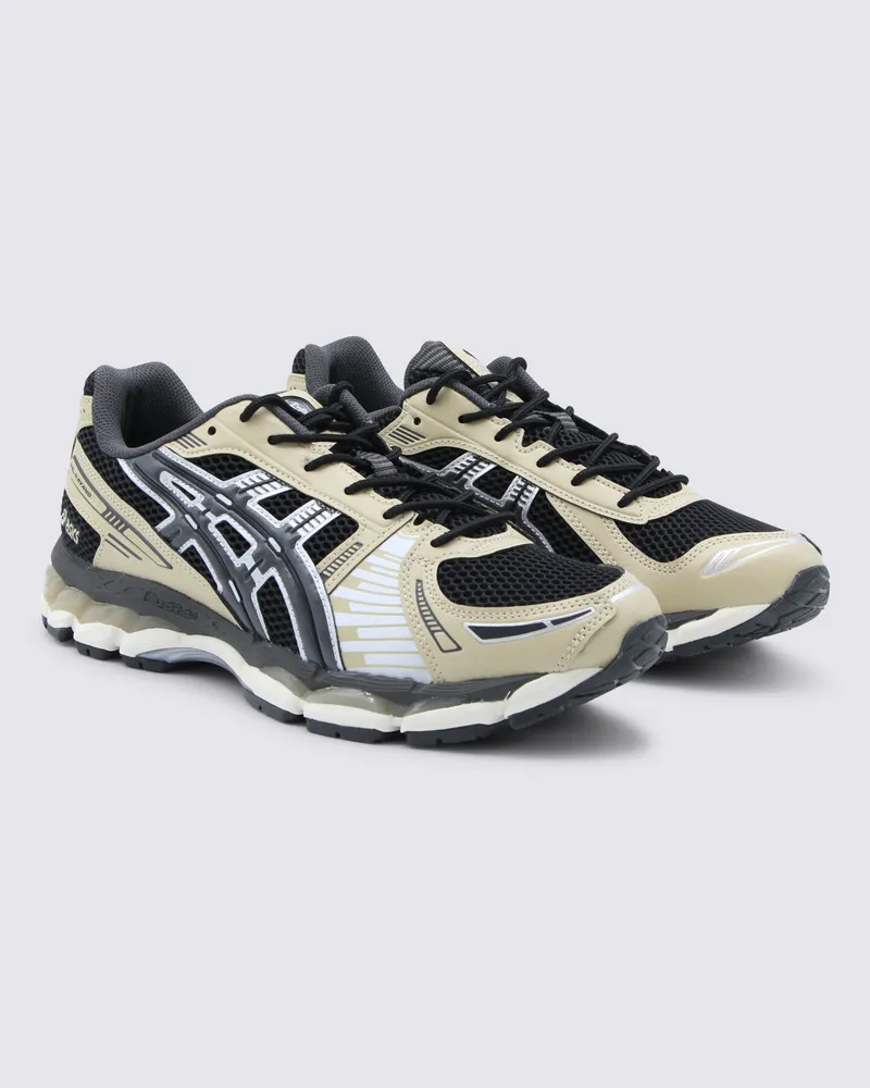 Asics Men's Sneakers Black-Obsidian Grey _ Cover Tex-El Sole El Black/obsidian Tex/el Multicolor