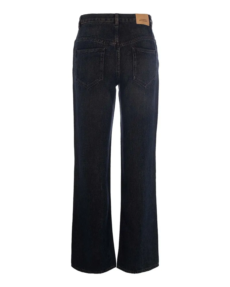 Isabel Marant Women's Jeans Belvira Dirty Blue Blue