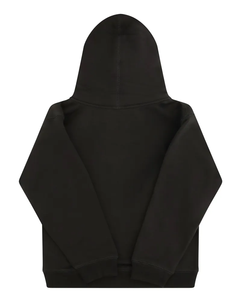 Gucci Cotton Hooded Sweatshirt With Print For Boy Dusty Dark Grey-Mc Sweatshirts Grey/mc Sweater Gray