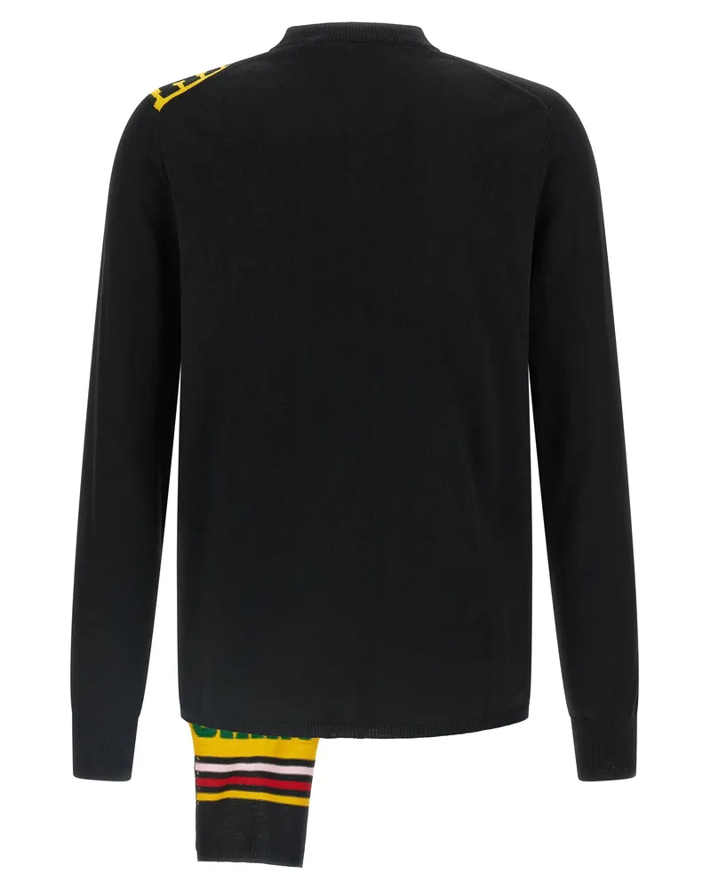 Comme des Garçons Men's Black Acetate Cardigan Clothing Black