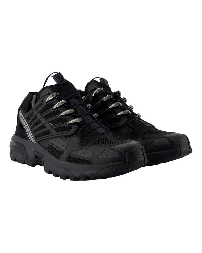 Salomon Unisex Acs Pro Sneaker Black Synthetic Black
