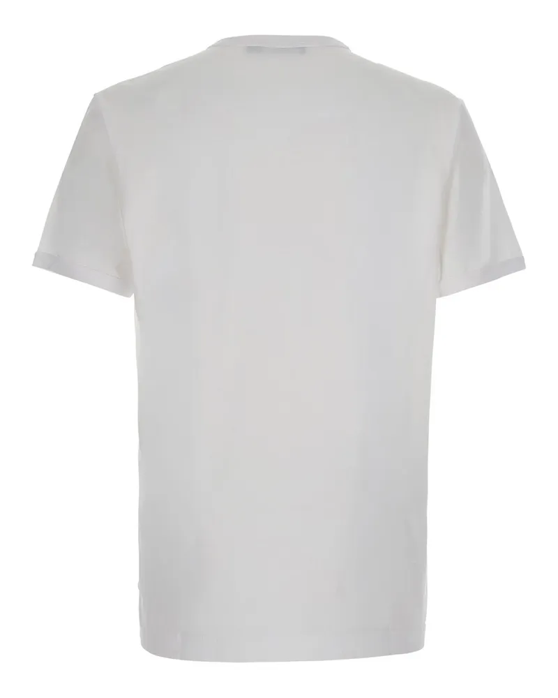 Dolce & Gabbana Men's Crew Neck T-Shirt White Cotton T-Shirts And Polos White