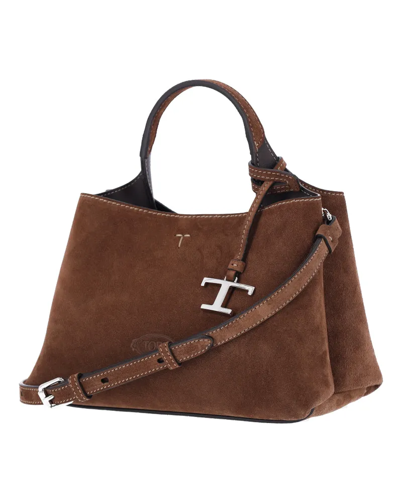 TOD'S Women's Bags Brown Calf Leather Brown
