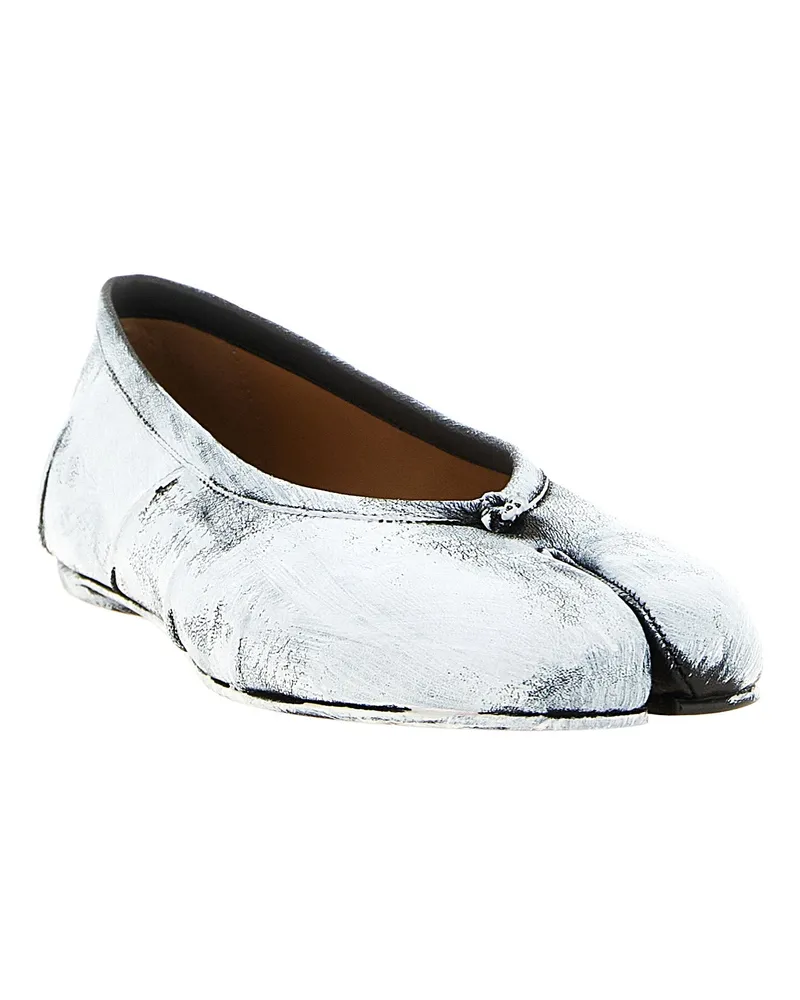 Maison Margiela Tabi Ballet Flat — White White