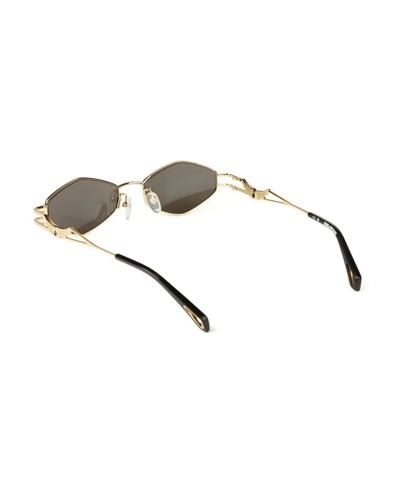 Zadig & Voltaire Women's Sunglasses Polished Rose Gold Metal Eyewear Rose
