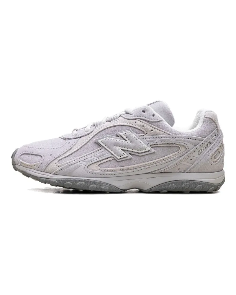 New Balance Panelled Suede Sneaker — White White