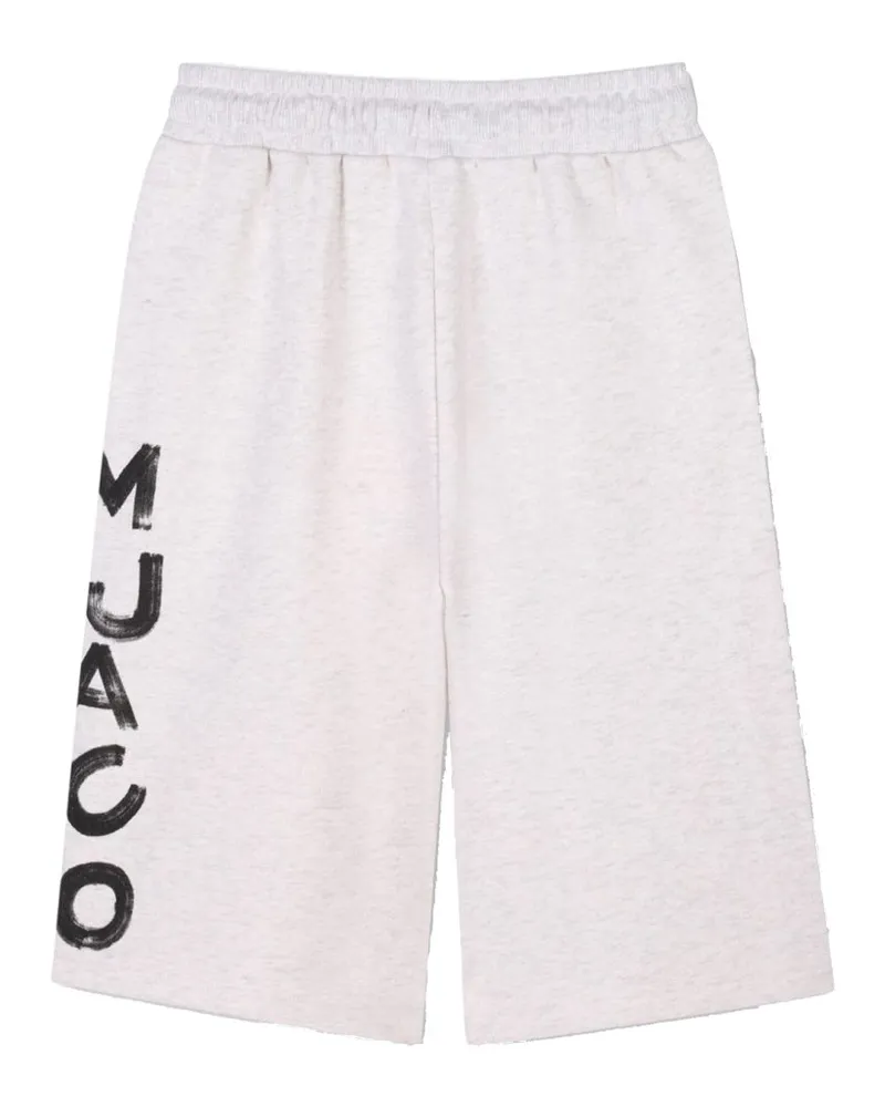 Marc Jacobs Cotton-Blend Bermuda Shorts — Beige Beige