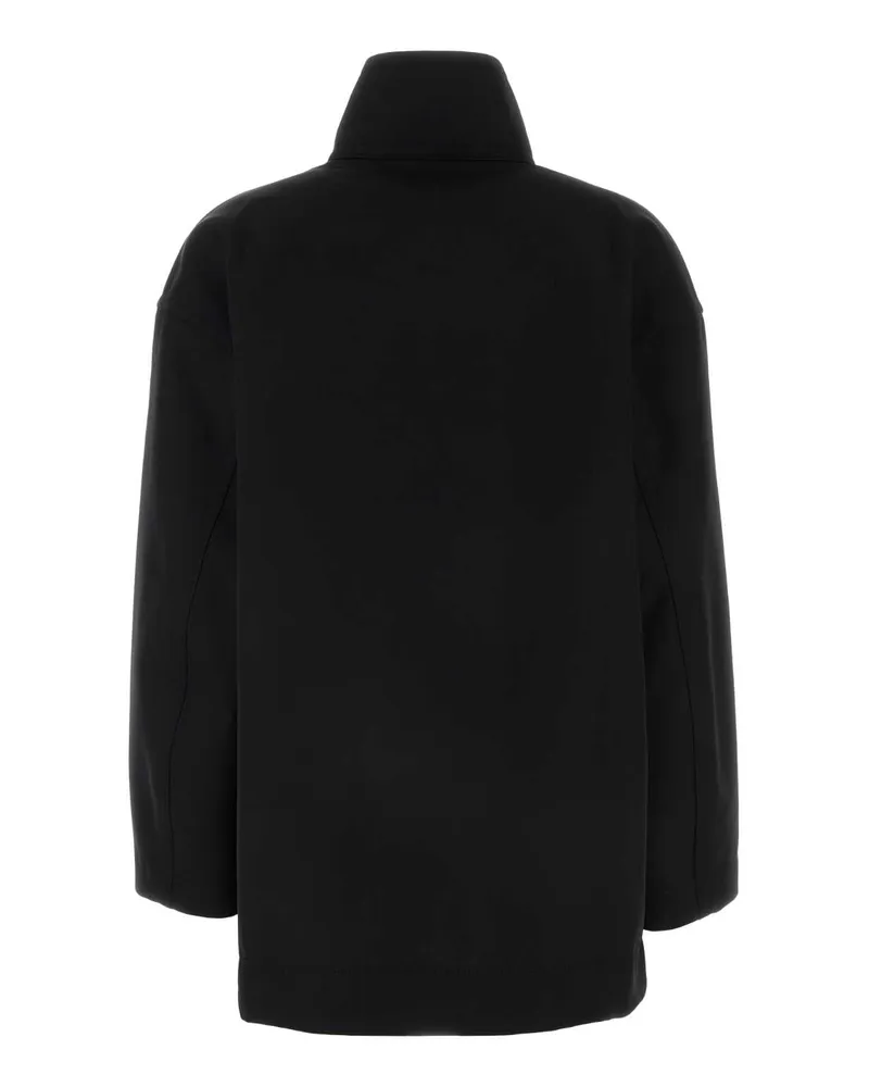 Bottega Veneta Women's Colletto Jacket Black Wool With Black
