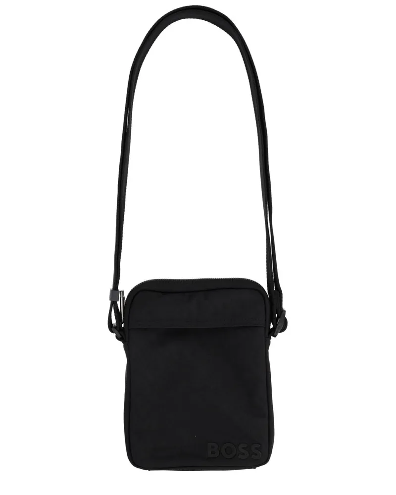 HUGO BOSS Catch Shoulder Bag — Black Black