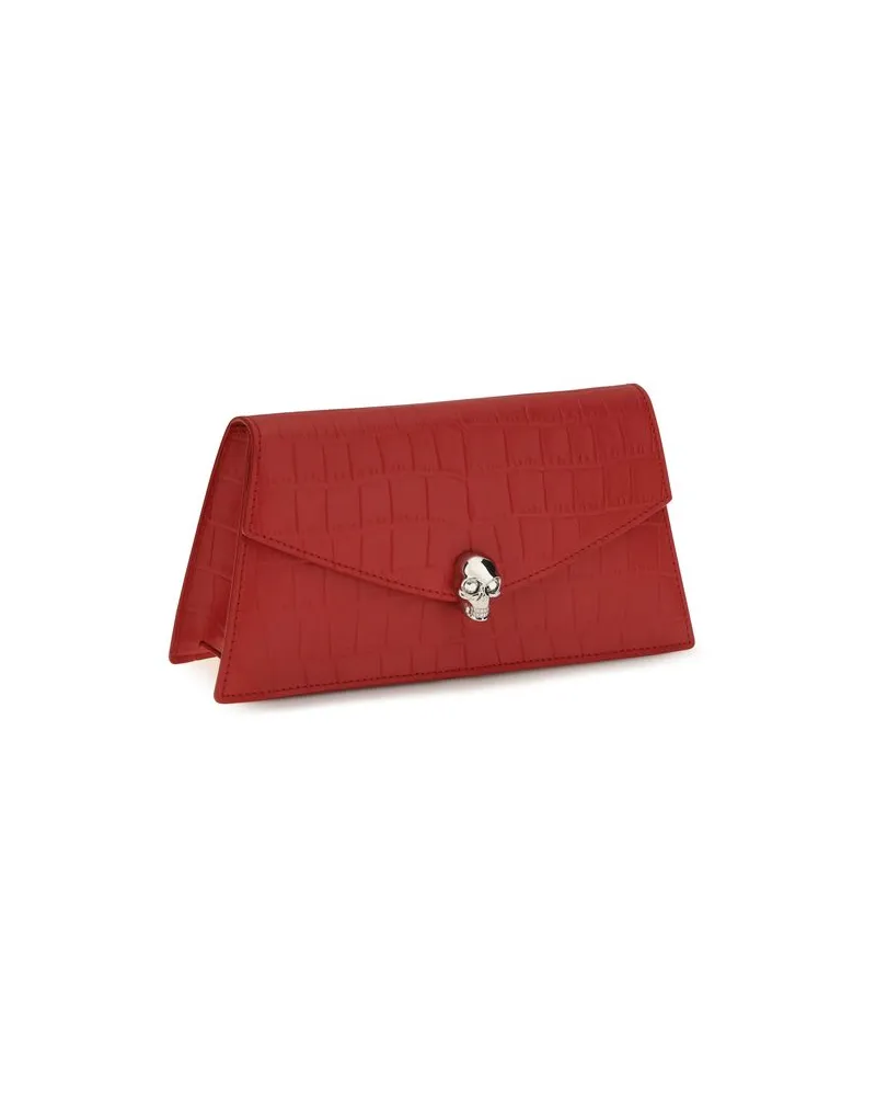 Alexander McQueen Skull Clutch — Red Red