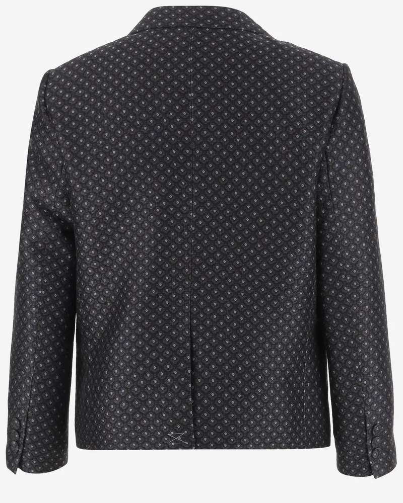Dries van Noten Women's Wool-Blend Jacket Navy Navy