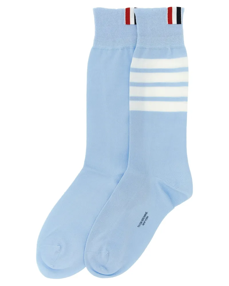 Thom Browne Women's Blue Cotton Socks Clothing Blue